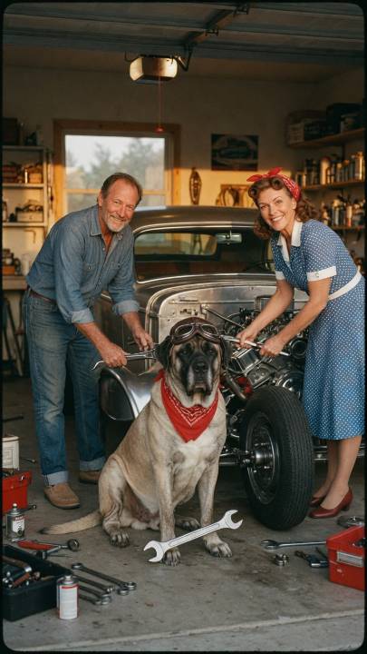 Cover of the Hot Rods & Chrome example tale